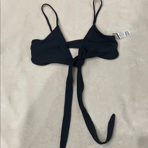 L Space Chloe Long Tie Wrap Bikini Top